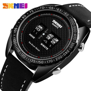 SKMEI - 1516 - High Quality Luxury Watch - Black/Black-Black image 0