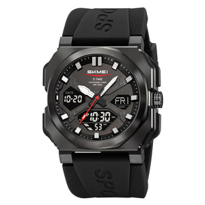 Skmei – 2418 – Bold Sports Edition Watch – Black image 1