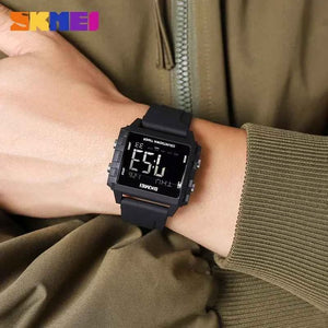 Skmei - 2320 - Digital Countdown Sports Watch - Black/Black image 2
