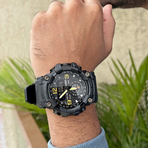 Skmei - 1637 - Warrior Dual Display Watch - Black image 2