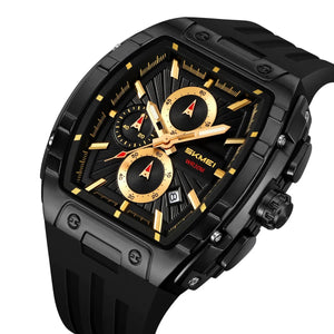 SKMEI - 2363 - High Quality Luxury Watch - Black/Gold image 0