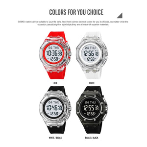 Skmei - 2481 - Heavy Duty Sports Digital Watch - red image 4