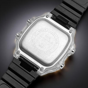 Skmei - 1998 - Digital Sports 50M Waterproof Watch - White image 5