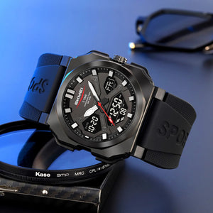 Skmei – 2418 – Bold Sports Edition Watch – Black image 2