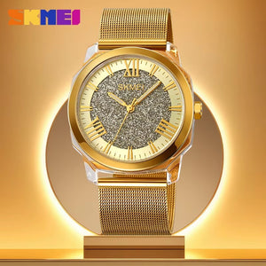 SKMEI - 2278 - High Quality Luxury Watch - Gold image 0