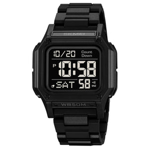 Skmei - 2264 - Multifunctional Sport Watch - Black/Black image 1