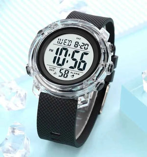 SKMEI 1996 Digital Sports Watch - Black/White