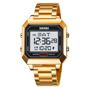 Skmei – 2149 – Metal Digital Watch – Gold image 1