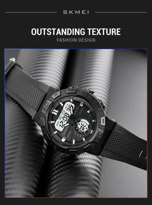 Skmei - 1881 - 50M Waterproof - Black/White image 2