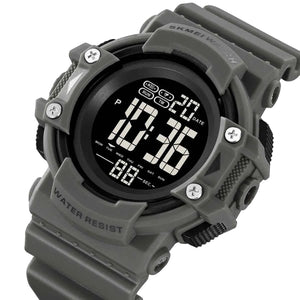 SKMEI 2195 Rugged Digital Sports Watch - Grey