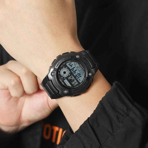 SKMEI 2473 Heavy Duty Steel Digital Sports Watch - Black