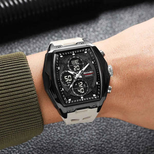 SKMEI 2601 Dual Display Sports Watch - Apricot