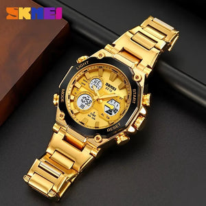 Skmei - 2210 - Digital Sport Watch - Gold image 2