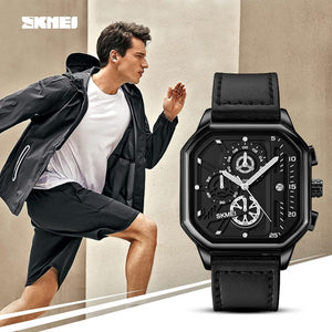 Skmei - 1963 - Waterproof Watch With Date Countdown - Black image 1