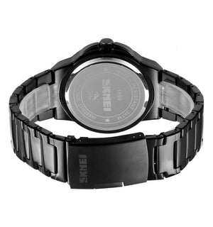 SKMEI - 1699 - Special Dial Quartz Wrist Watch - black image 4