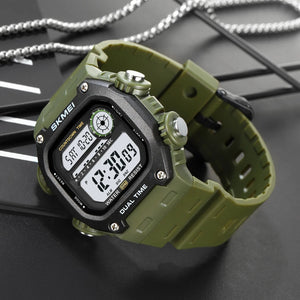 Skmei - 2126 - Luminous 50m Waterproof Mutifunctional - ArmyGreen image 3
