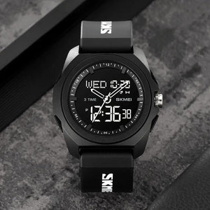 Skmei - 2199 - Digital Multifunctional Watch - Black image 2