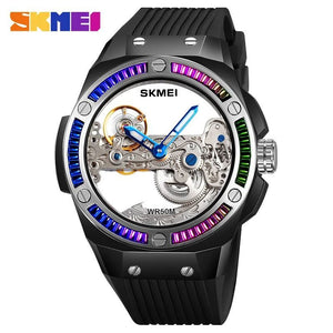 Skmei – M032 – Hollow Automatic 50M Waterproof - Black image 0