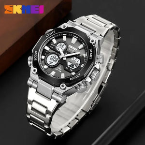 Skmei - 2210 - Digital Sport Watch - Silver image 1