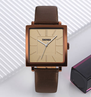 SKMEI - 2032 - High Quality Luxury Watch - Coffee image 2