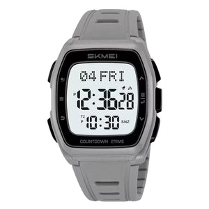 SKMEI - 2441 - Smart Digital Sports Watch - Grey image 0