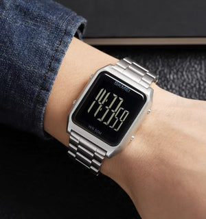 Skmei – 1879 – Digital Stainless Steel Watch – Silver image 2