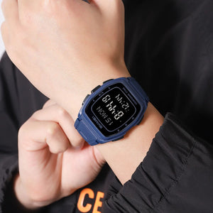 SKMEI - 2441 - Smart Digital Sports Watch - Blue image 2