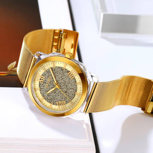 SKMEI - 2278 - High Quality Luxury Watch - Gold image 5