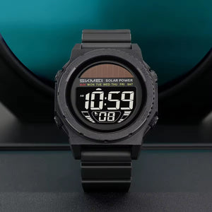 SKMEI - 2358 - High Quality Luxury Watch - Black/Black image 1