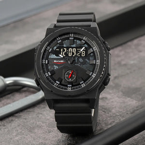SKMEI - 2355 - Tactical Sports Digital Watch - Black image 3