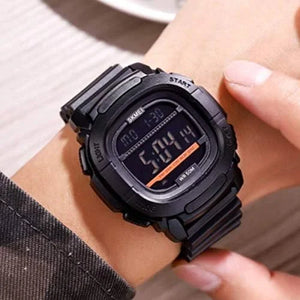 Skmei - 1657 - Sports 50M Waterproof Digital - Black/Black image 2
