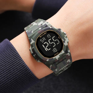 SKMEI 2428 Digital Casual Sports Watch - armygreen/camo image 2