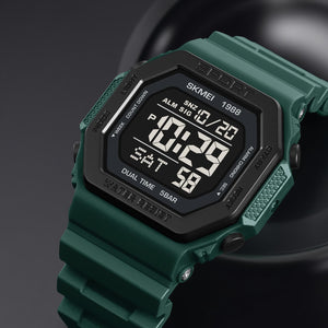 Skmei - 1988 - Street Armor Digital Watch - Dark Green image 3