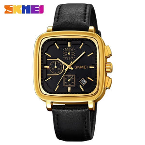 Skmei - 2182 - Simply Date Stopwatch - Gold image 0