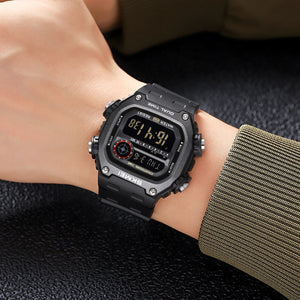 Skmei - 2126 - Luminous 50m Waterproof Mutifunctional - Black/Black image 2