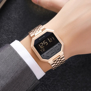 Skmei - 2350 - Digital MultifunctionalSports Watch with Dual Time - Rosegold image 0