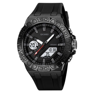 Skmei - 2276 - S-shock Sport Watch - Black/White image 0