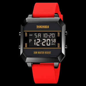Skmei - 1848 - Digital Waterproof LED Luminous - Red image 4