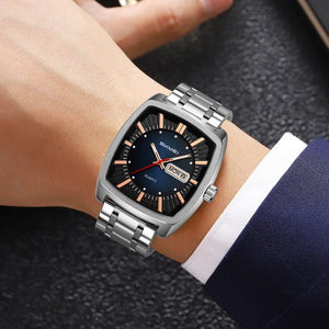 SKMEI - 9354 - Business Analog Quartz Watch - Blue image 2