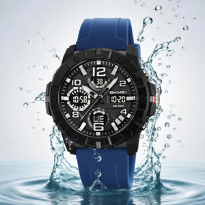 Skmei - 2487 - Urban Storm Dual Display Watch - Blue image 1