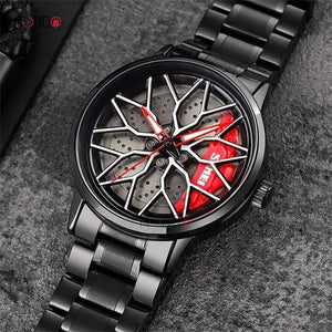 Skmei - 1990 - Rotating Wheel Rim - Red image 1