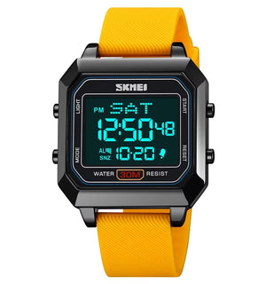 Skmei - 2150 - Digital Electronic Sports Watch - black/yellow image 4