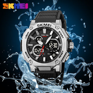 Skmei - 2219 - Digital Sports Watch - silver image 1