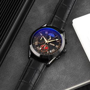 SKMEI - 9236 - Chronograph High Quality Watch - Black/Black image 3