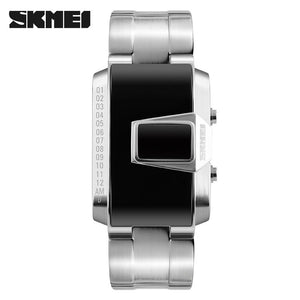 Skmei - 1179 - Digital Stainless Steel Watch - Silver image 0