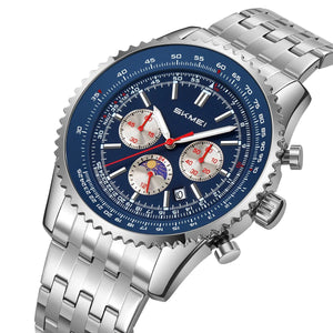 Skmei – 9348 – Executive Chronograph Watch – Blue image 0