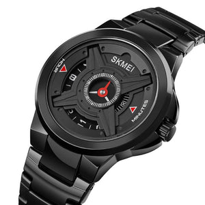 SKMEI - 1699 - Special Dial Quartz Wrist Watch - black image 1