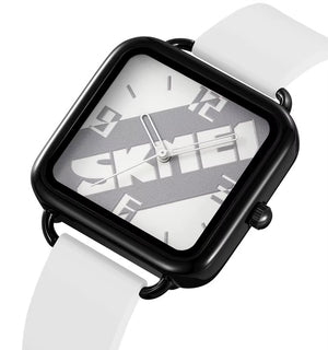 SKMEI - 2196 - Women Square Dial - White image 1