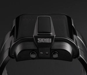Skmei - 1179 - Digital Stainless Steel Watch - Black image 9