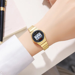 Skmei – 2338 – Women Digital Display Watch – Gold image 2